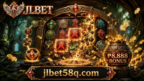 jlbet slot login register: JLBET slot screen artwork showing the reel frame, symbols and character-led visual theme