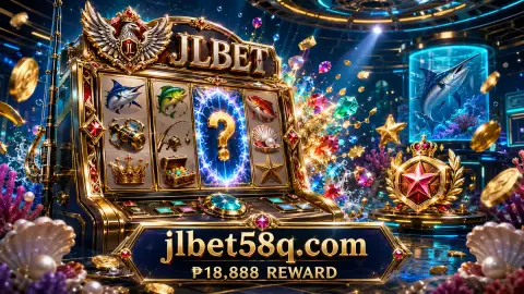 JLBET slot post scene showing a later reel arrangement and screen response