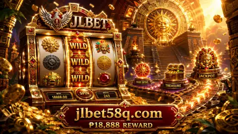 JLBET slot post scene showing the reel screen after a later transition or reset