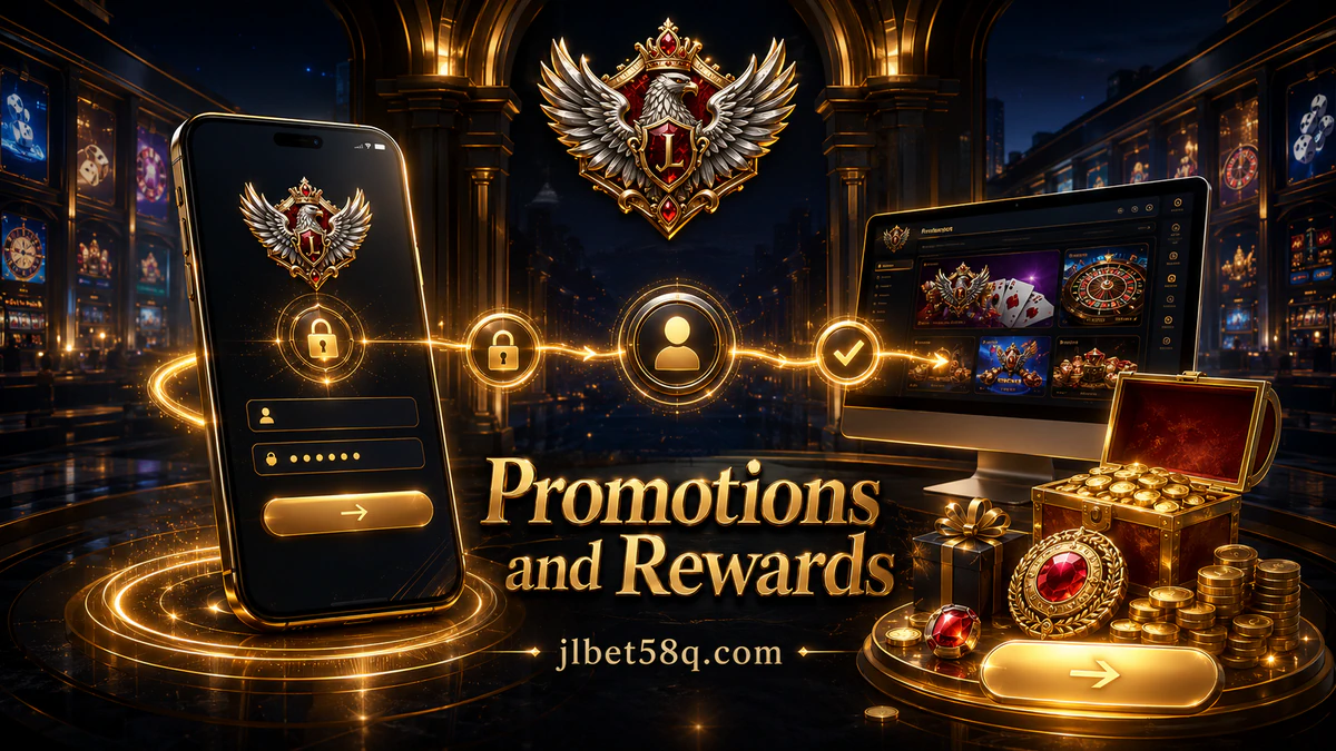 JLBET promotion feature artwork for the current promotion area